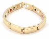 BRACELET GOLD CELEBRITY STAINLESS STEEL